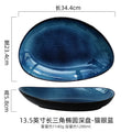 Axyaa Ceramic Sushi Dim Sum Plate Set