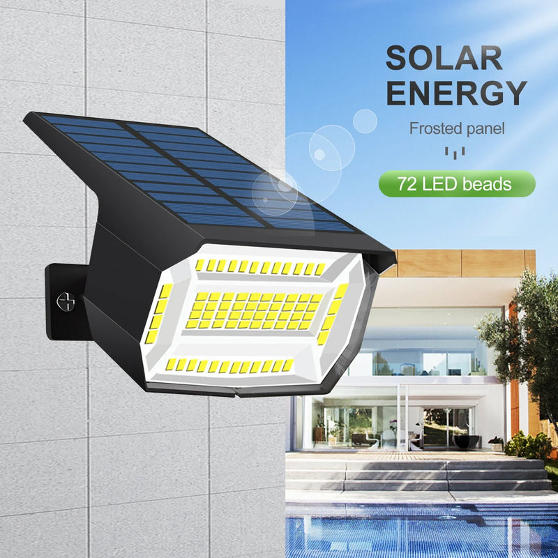 Axyaa Solar Spotlights Waterproof Outdoor Landscape Wall Lights