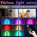 Axyaa RGB LED Long Wall Light - Waterproof Garden Lantern Sconce