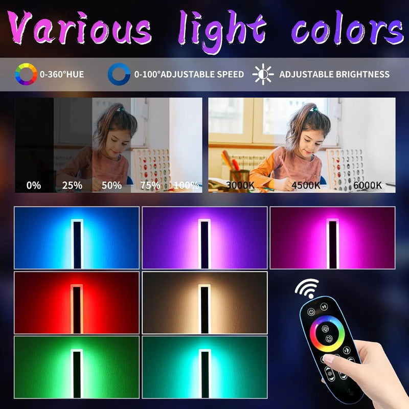 Axyaa RGB LED Long Wall Light - Waterproof Garden Lantern Sconce