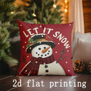 Axyaa Christmas Decorative Pillow Covers - Sofa Bedroom Car Cushion Cover