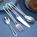 Axyaa Stainless Steel Travel Cutlery Set with Portable Case