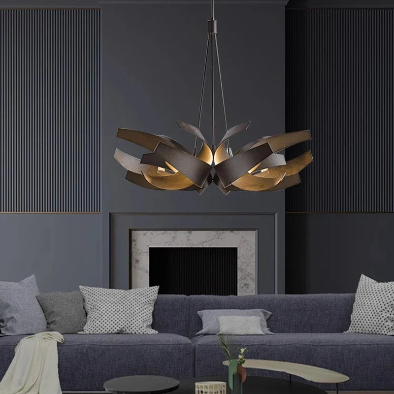Axyaa Modern LED Chandelier Pendant Ceiling Light for Dining Room