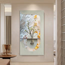 Axyaa Hydroponic Flower Mural Lamp: Sandstone Living Room Decoration