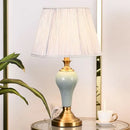 Axyaa Luxury Ceramics Table Lamp LED Modern Design for Living Room Bedroom