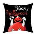 Axyaa Halloween Dark Pumpkin Print Pillowcase Home Cushion Cover - 2023 Collection