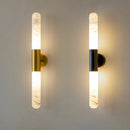 Luxury Marble Wall Light in Copper Finish by Axyaa - LED Home Decor Fixture