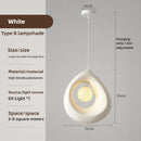 Axyaa Wabi Sabi Nordic LED Pendant Lights for Modern Home Decor