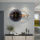 Axya Light Luxury Silent Wall Clock for Home and Restaurant Decor