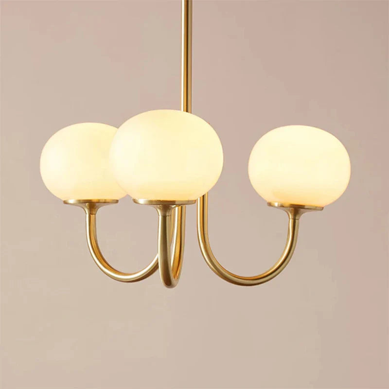 Axyaa Pink Bedroom Pendant Light: French Vintage Cream Style, Medieval Warm Living Room Lighting
