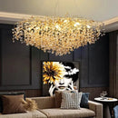 Axyaa Maple Leaf Pendant Light: Modern Minimalist Luxury for Living Room