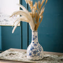 Axyaa Luxury Blue & White Porcelain Vases: New Chinese Ceramics for American Retro Home