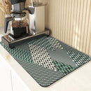 Axyaa Stripe Pattern Kitchen Drying Mat - Coasters, Placemat