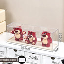 Axyaa Handmade Dust-proof Display Cabinet for Strawberry Bear Dolls