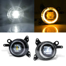 Axyaa LED DRL Angel Eye Fog Lamps for Mitsubishi Lancer 2008-2013