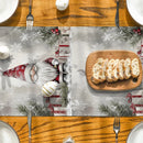 Axyaa Christmas Dwarf Snowflakes Table Runner: Home Wedding Party Centerpieces Decoration