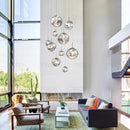 Axyaa Staircase & Indoor Spotlights Ceiling Lamp Set for Living Room Decor