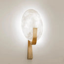 Axyaa Copper Marble Wall Lamp for Luxurious Living Spaces