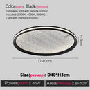 Axyaa LED Star Aluminum Ceiling Lamp for Bedroom, Modern Minimalist Design