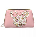 Axyaa Minnie Mouse Cosmetic Bag: Trendy Large Capacity Makeup Case