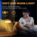 Axyaa LED Trichromatic Dimming Table Lamp for Bedroom Atmosphere Lighting