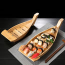 Axya Bamboo Sushi Boat Set for Sashimi & Assorted Cold Dishes