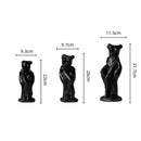 Axyaa Venus Ceramic Vase - Nude Palm Art Ornament for Home Decor