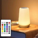 Axyaa Rechargeable RGB Night Light with Remote Control Touch Dimming