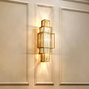 Axyaa Nordic Glass Crystal Wall Lamp - Modern Minimalist LED Lighting Fixtures