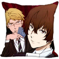 Axyaa Dazai Bungou Stray Dogs Pillow Case 40X40, 45X45cm