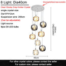 Axyaa Crystal Apple Pendant Light for Luxury Living and Dining Spaces