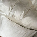 Axyaa Cotton Satin Jacquard Duvet Cover Set - Queen Size Luxury Bedding Set