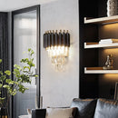 Axyaa Crystal LED Wall Sconces: Elegant Lighting for Bedroom, Corridor, Stairs, and More