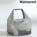 Axyaa Travel Makeup & Swim Storage Bag: Waterproof Transparent Organizer