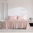 Axyaa 100% Organic Bamboo Silky Bed Sheet Set - Luxuriously Soft Hotel Bedding