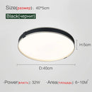 Axyaa Exquisite Postmodern Master Bedroom Ceiling Lamp Nordic Minimalist Room Light