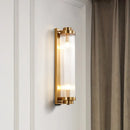 Luxury Modern Crystal Wall Lamp Light for Living Room - Axyaa Golden LED Wall Sconce