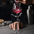 Axyaa Rose Shape Champagne Flute Glass