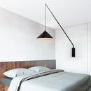 Axyaa Industrial Style Fishing Wall Light for Restaurant Living Room