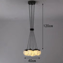 Axyaa Modern LED Chandeliers for Dining Room Pendant Lights Hanging Lamps