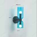 Axyaa LED Glass Wall Lamp for Home Decor