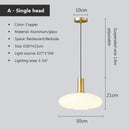 Axyaa Nordic Glass Pendant Light for Dining Kitchen Bedroom Living Room