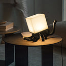 Axyaa Octopus Wood+Marble Table Lamp Touch Control LED Lighting for Indoor Decor