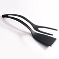 Axyaa 2-in-1 Egg Steak Spatula Clamp, Nylon Kitchen Flip Cooking Spatula