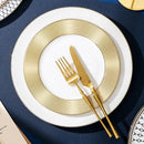 Axyaa High-end Ceramic Western Restaurant Beef Ribs Plate - Tableware Model Room