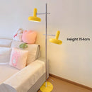 Axyaa Cream Style Floor Lamp: Modern & Simple LED Light for Living Room & Bedroom