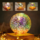 Axyaa 3D Fireworks Christmas Projector Lamp: Bedroom, Study, Art Decor Lighting