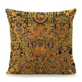 Luxury Abstract Art Pattern Pillow Cover by Axyaa - 45x45cm