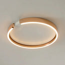 Axyaa Rose Gold LED Ring Ceiling Light for Living Room, Bedroom & Study Room