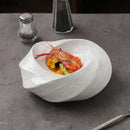 Axyaa Ceramic Dinner Plate Set - Restaurant Dessert Snack Soup Cooking Hotel Tableware